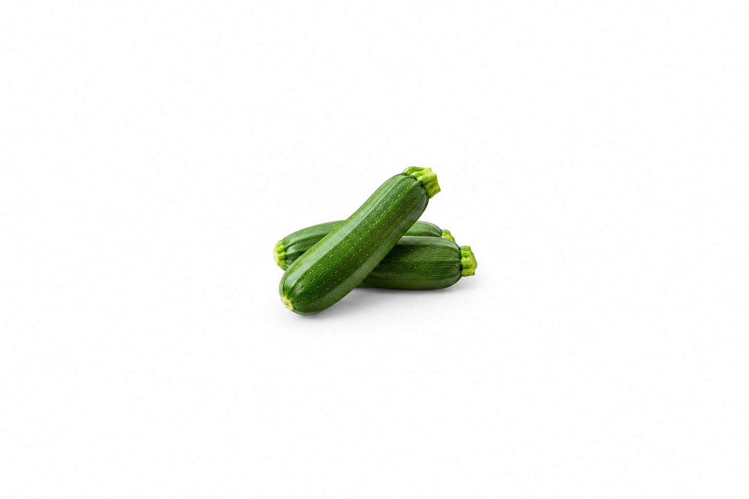 Fresh green zucchini